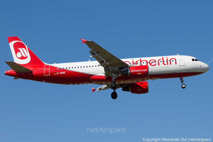 Air Berlin Airbus A320-214 (D-ABNK) | Photo 393518