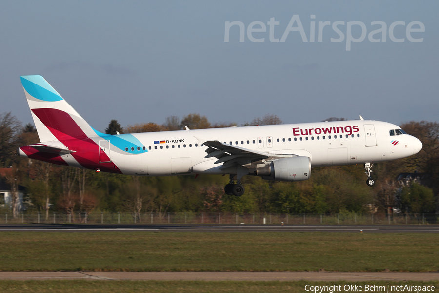 Eurowings Airbus A320-214 (D-ABNK) | Photo 314039