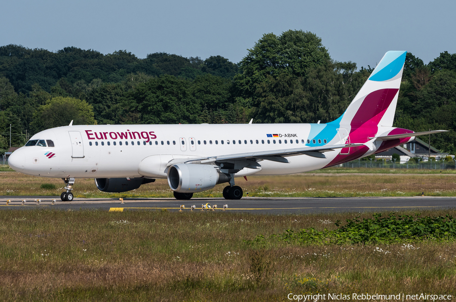 Eurowings Airbus A320-214 (D-ABNK) | Photo 332267