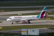 Eurowings Airbus A320-214 (D-ABNK) at  Munich, Germany