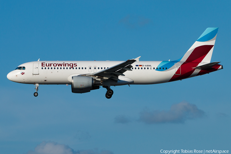 Eurowings Airbus A320-214 (D-ABNL) | Photo 324304