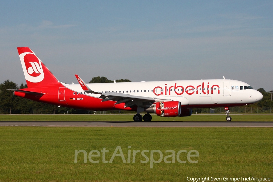 Air Berlin Airbus A320-214 (D-ABNM) | Photo 120068