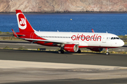 Air Berlin Airbus A320-214 (D-ABNM) at  Gran Canaria, Spain