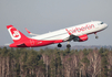 Air Berlin Airbus A320-214 (D-ABNM) at  Nuremberg, Germany