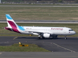Eurowings Airbus A320-214 (D-ABNN) at  Dusseldorf - International, Germany
