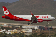 Air Berlin Airbus A320-214 (D-ABNQ) at  Gran Canaria, Spain