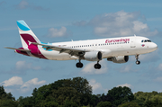 Eurowings Airbus A320-214 (D-ABNU) at  Hamburg - Fuhlsbuettel (Helmut Schmidt), Germany