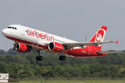 Air Berlin Airbus A320-214 (D-ABNV) at  Dusseldorf - International, Germany