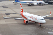 Air Berlin Airbus A320-214 (D-ABNW) at  Dusseldorf - International, Germany