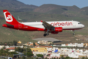 Air Berlin Airbus A320-214 (D-ABNW) at  Gran Canaria, Spain