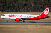 Air Berlin Airbus A320-214 (D-ABNW) at  Nuremberg, Germany