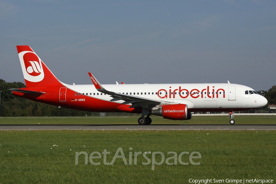 Air Berlin Airbus A320-214 (D-ABNX) | Photo 126362