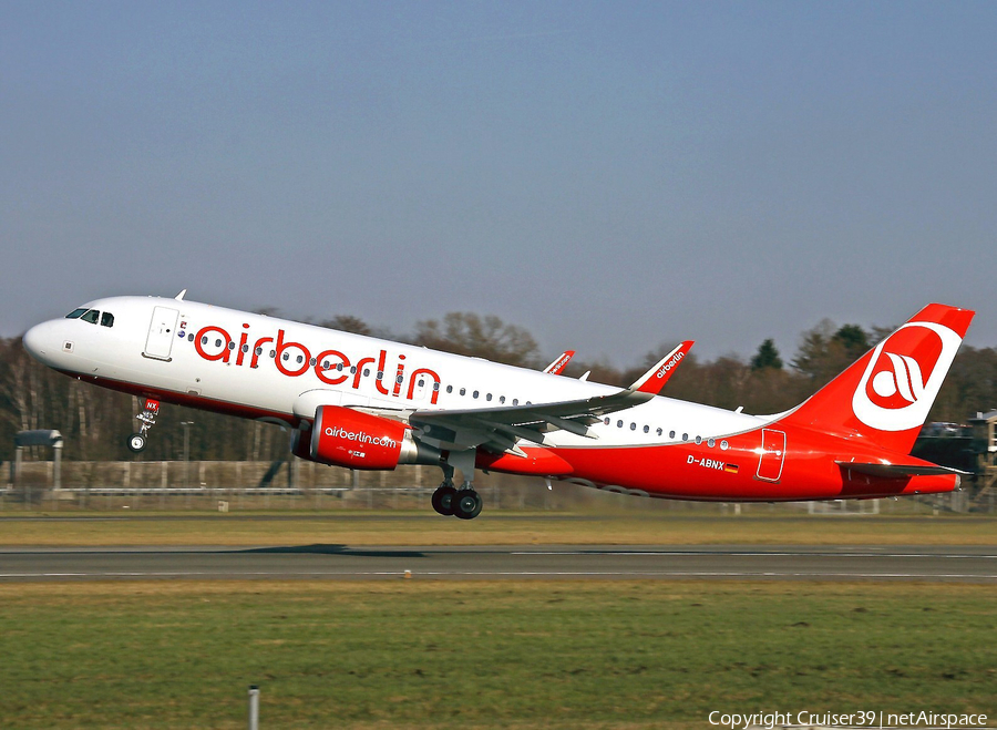 Air Berlin Airbus A320-214 (D-ABNX) | Photo 140326