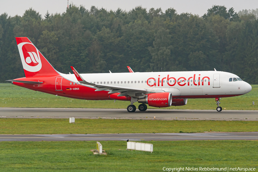 Air Berlin Airbus A320-214 (D-ABNX) | Photo 423401