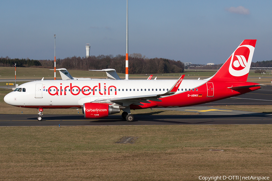 Air Berlin Airbus A320-214 (D-ABNX) | Photo 526570