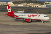 Air Berlin Airbus A320-214 (D-ABNX) at  Gran Canaria, Spain