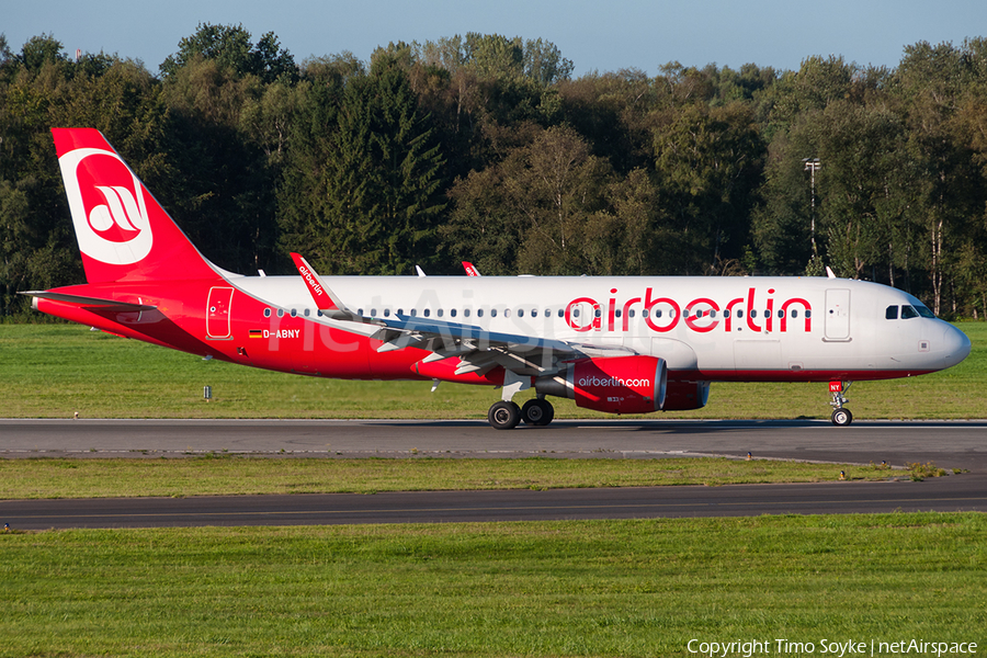 Air Berlin Airbus A320-214 (D-ABNY) | Photo 126307
