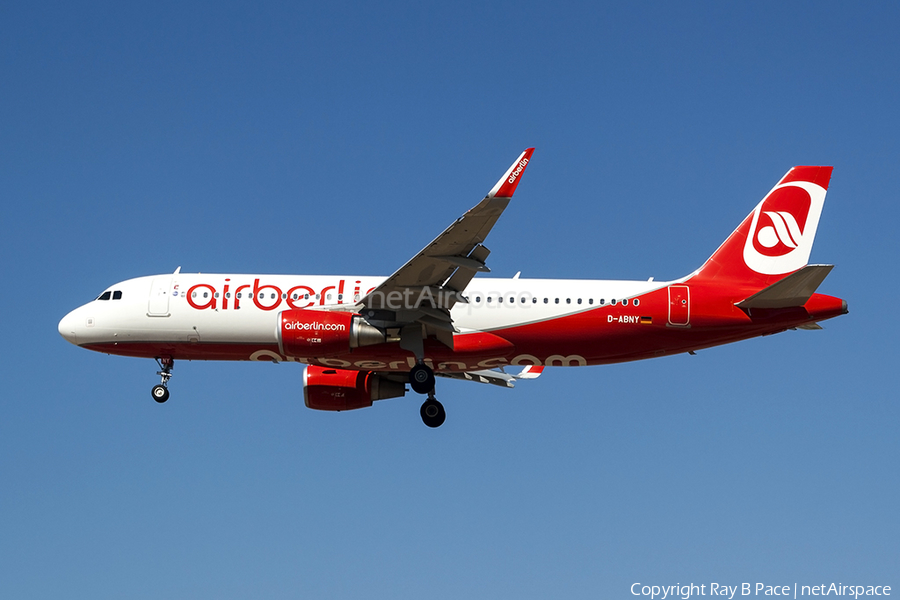 Air Berlin Airbus A320-214 (D-ABNY) | Photo 119565