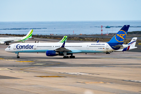 Condor Boeing 757-330 (D-ABOB) at  Gran Canaria, Spain