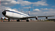 Globe Airways (fake airline) Boeing 707-430 (UNMARKED) at  Hamburg - Fuhlsbuettel (Helmut Schmidt), Germany