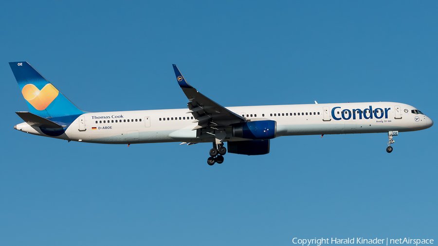 Condor Boeing 757-330 (D-ABOE) | Photo 296027