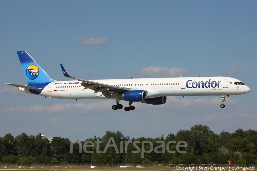 Condor Boeing 757-330 (D-ABOE) | Photo 30061