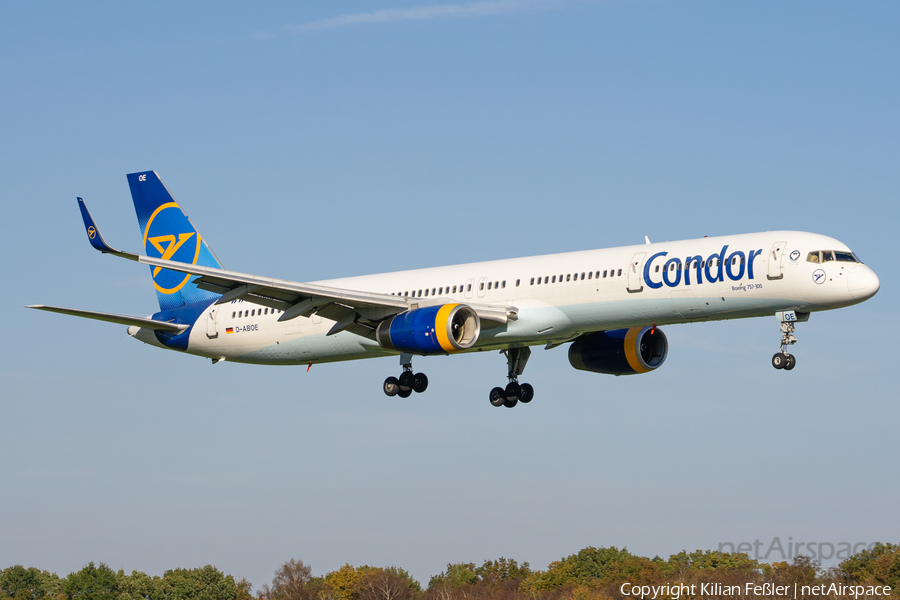 Condor Boeing 757-330 (D-ABOE) | Photo 477271