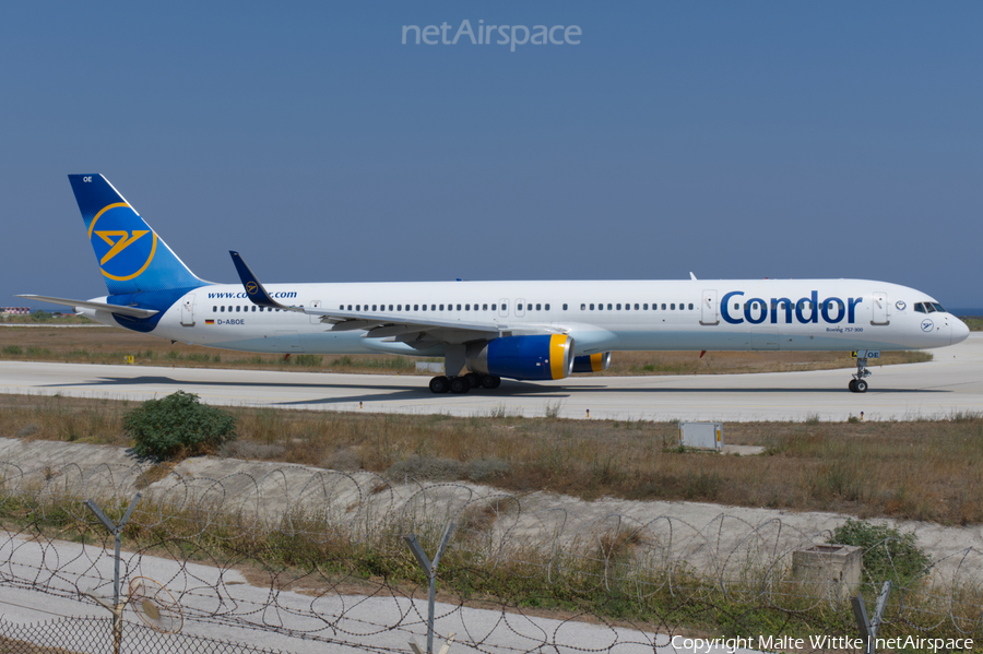 Condor Boeing 757-330 (D-ABOE) | Photo 407351