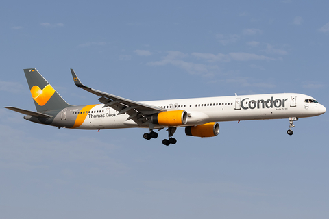 Condor Boeing 757-330 (D-ABOF) at  Lanzarote - Arrecife, Spain