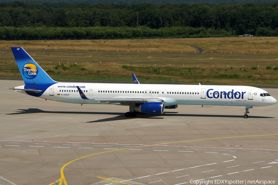 Condor Boeing 757-330 (D-ABOF) | Photo 292262