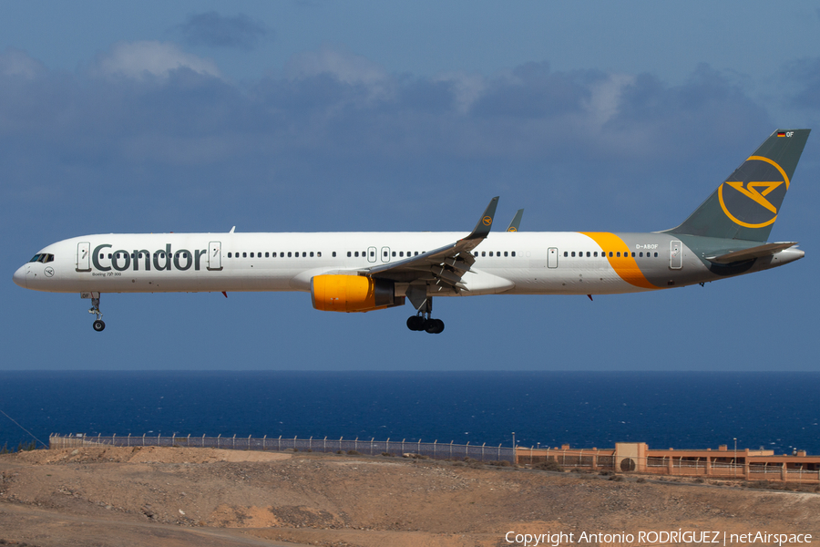 Condor Boeing 757-330 (D-ABOF) | Photo 524790