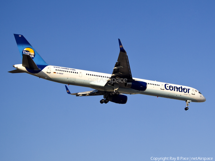 Condor Boeing 757-330 (D-ABOF) | Photo 38106