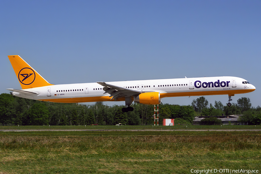 Condor Boeing 757-330 (D-ABOG) | Photo 406059