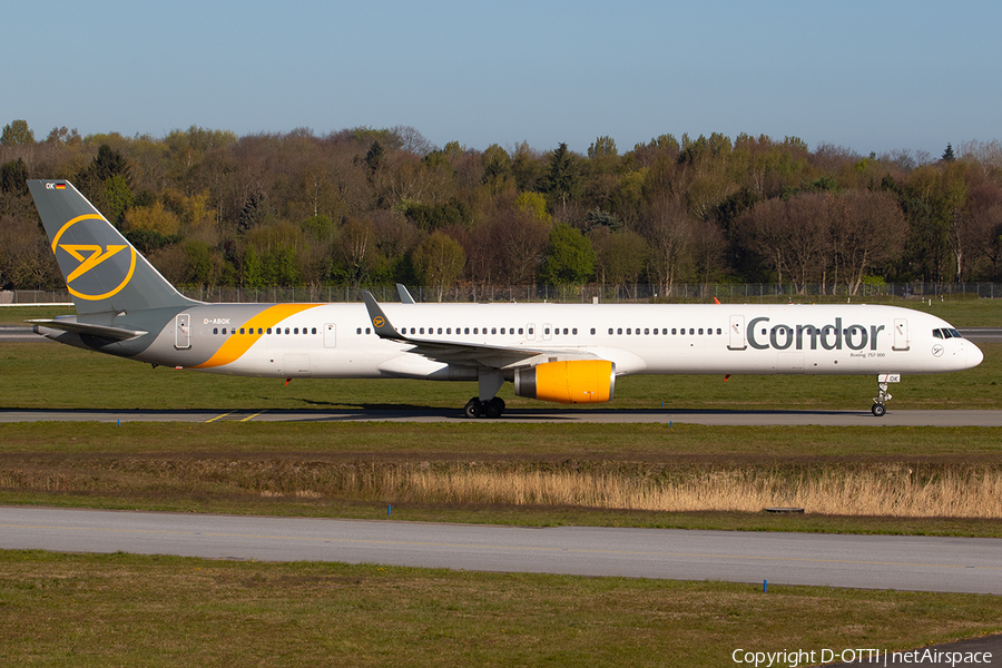 Condor Boeing 757-330 (D-ABOK) | Photo 381659