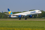 Condor Boeing 757-330 (D-ABOM) at  Hamburg - Fuhlsbuettel (Helmut Schmidt), Germany