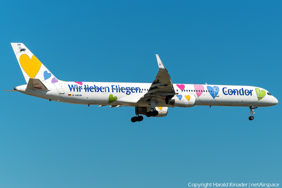 Condor Boeing 757-330 (D-ABON) | Photo 298235