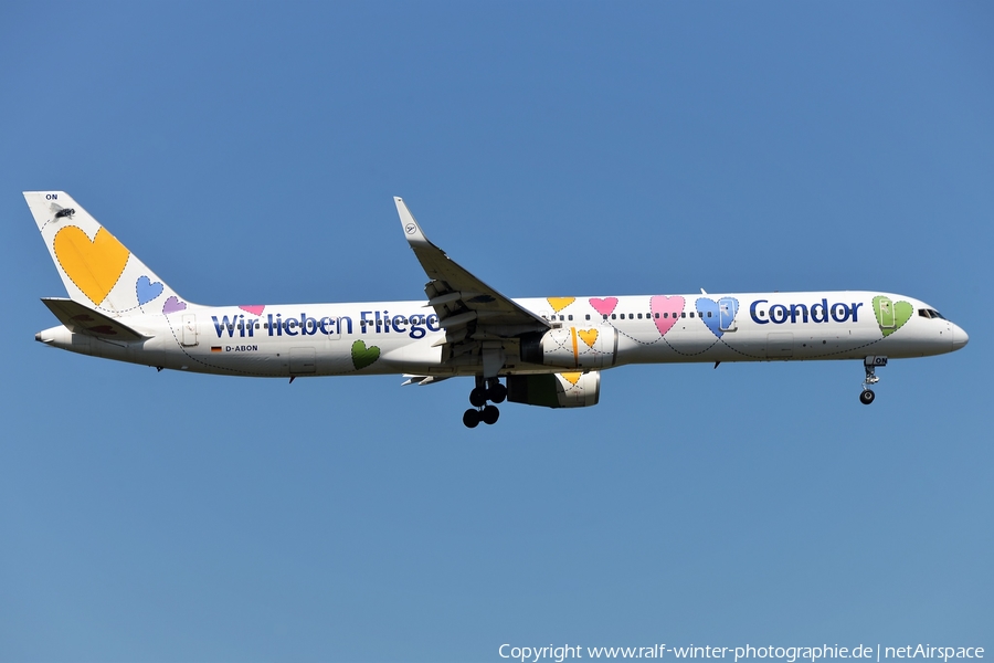 Condor Boeing 757-330 (D-ABON) | Photo 386353