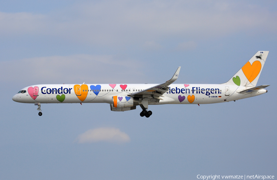 Condor Boeing 757-330 (D-ABON) | Photo 125560