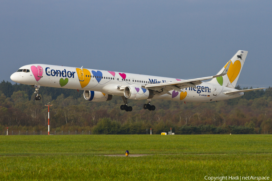 Condor Boeing 757-330 (D-ABON) | Photo 58176