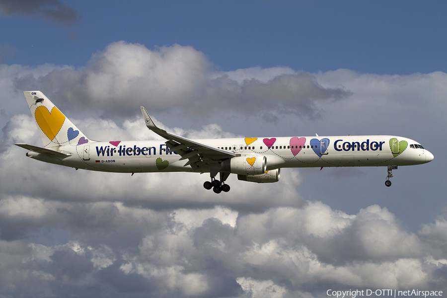 Condor Boeing 757-330 (D-ABON) | Photo 292759