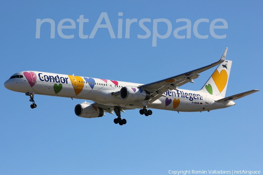 Condor Boeing 757-330 (D-ABON) | Photo 338650