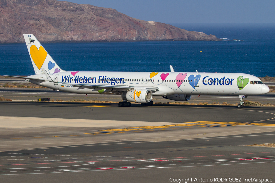 Condor Boeing 757-330 (D-ABON) | Photo 352161