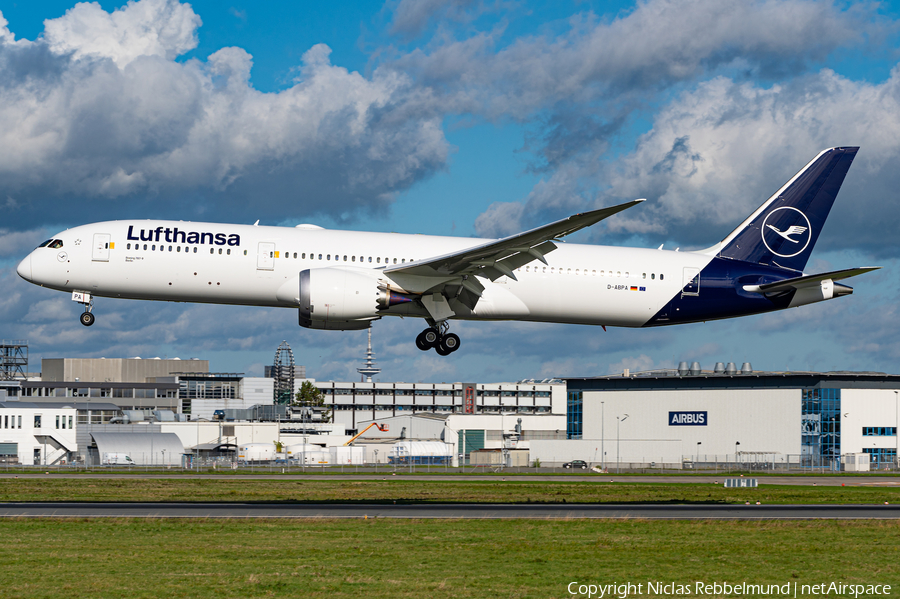 Lufthansa Boeing 787-9 Dreamliner (D-ABPA) | Photo 531716