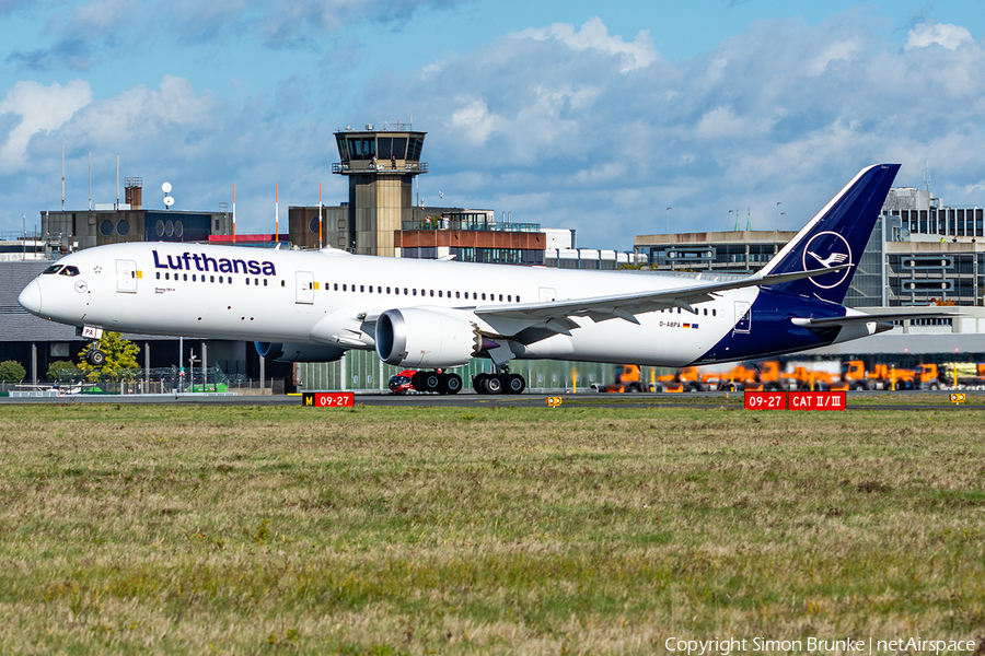 Lufthansa Boeing 787-9 Dreamliner (D-ABPA) | Photo 532112