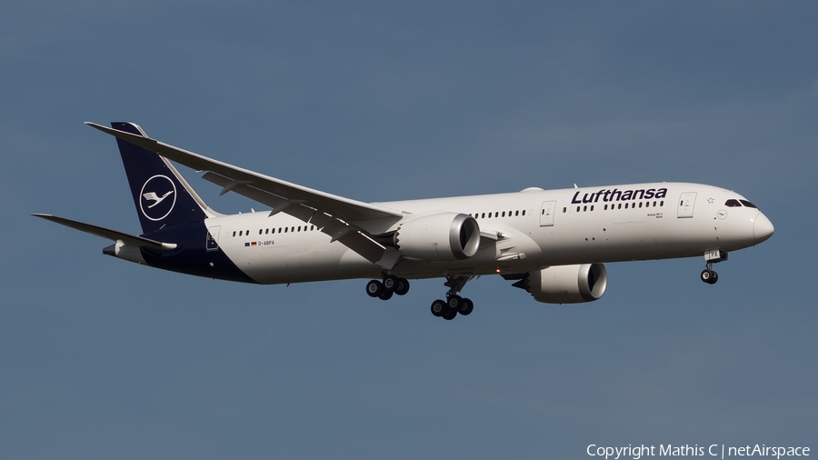 Lufthansa Boeing 787-9 Dreamliner (D-ABPA) | Photo 524523