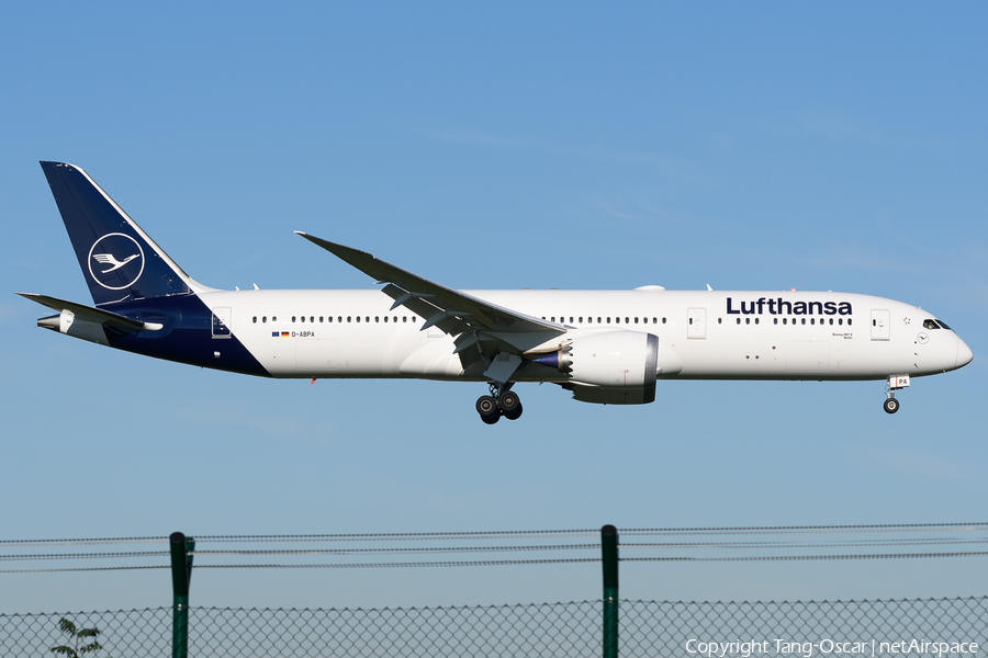 Lufthansa Boeing 787-9 Dreamliner (D-ABPA) | Photo 537233