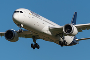 Lufthansa Boeing 787-9 Dreamliner (D-ABPA) at  Rostock-Laage, Germany