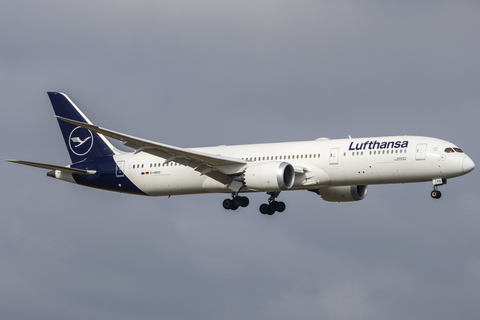 Lufthansa Boeing 787-9 Dreamliner (D-ABPD) at  Frankfurt am Main, Germany