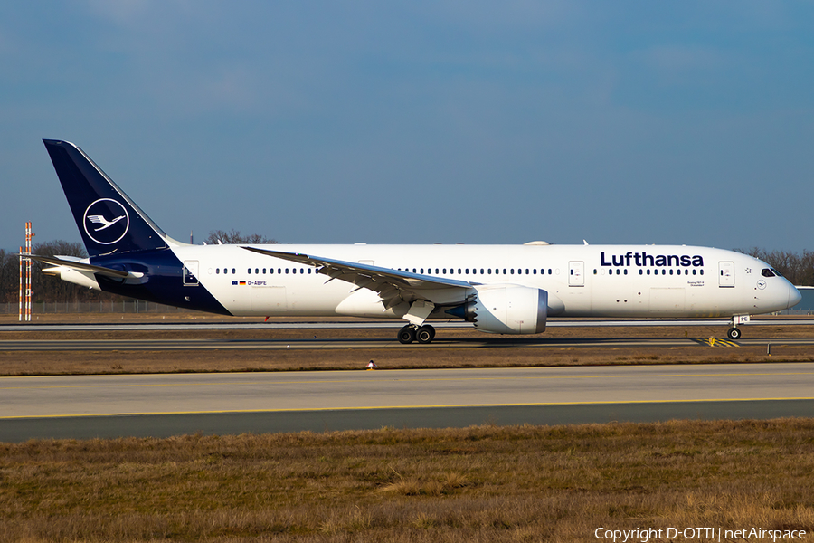 Lufthansa Boeing 787-9 Dreamliner (D-ABPE) | Photo 672230