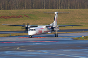 German Airways Bombardier DHC-8-402Q (D-ABQA) at  Hamburg - Fuhlsbuettel (Helmut Schmidt), Germany